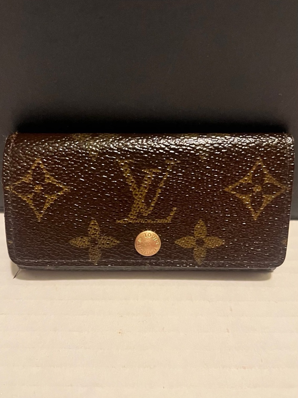 Vintage Louis Vuitton Multicles Monogram Coated Canvas Key Holder